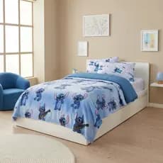 Cobertor  Disney Original  STITCH / Manta Casal, Solteiro  Antialérgica - Promoção -