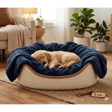 Manta Pet Microfibra para Cachorro e Gato Macia Fofinha Quentinha Cobertor para Cães Gatos Lavável Antialérgica