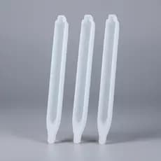 Kit 3 Moldes Silicone Criação De Caneta 03 Quadrada Resinas Artesanatos Trabalhos