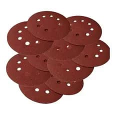 Kit Com 10 Lixas Lixadeira Menegotti 180mm 80 Gr