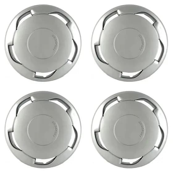 Calota Aro 13" cor Prata Modelo Orbital (Jogo c/ 4 Calotas) Grid - 101AR-PTA-E