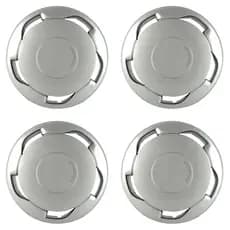 Calota Aro 13" cor Prata Modelo Orbital (Jogo c/ 4 Calotas) Grid - 101AR-PTA-E