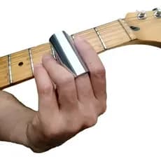 Slide Guitarra Violão Aço Inox Finger Slide Tubo Blues Rock Acessório Musical Durável Som Profissional