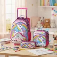 🔥 SUPER OFERTA | Kit Escolar Completo Seanite: Mochila + Lancheira + Estojo | Original ✨ FRETE GRÁTIS 🚚
