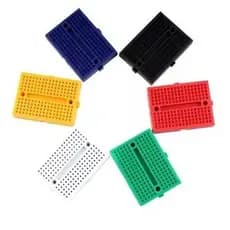 Protoboard Breadboard 170 Pontos Furos Prototipagem Arduíno, Arduino Mega, Arduino Uno, Esp8266, Esp32, W5100, Hc-05,