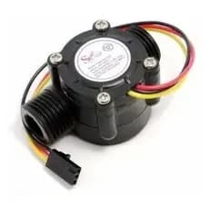 Sensor Hall Medidor Fluxo Água 1/2 1-30l 2mpa Yfs201 Arduíno, Arduino Mega, Arduino Uno, Esp8266, Esp32, W5100, Hc-05