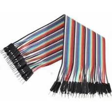 Jumpers Macho X Macho De 20cm Para Arduino Ou Pic 40 Unidades