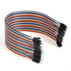 Cabo Jumper 20cm Macho X Macho 40 Unidades Para Arduíno, Arduino Mega, Arduino Uno, Esp8266, Esp32, W5100, Hc-05, Hc-06,