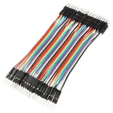 Cabo Jumper 10cm Macho X Macho 40 Unidades Para Arduino