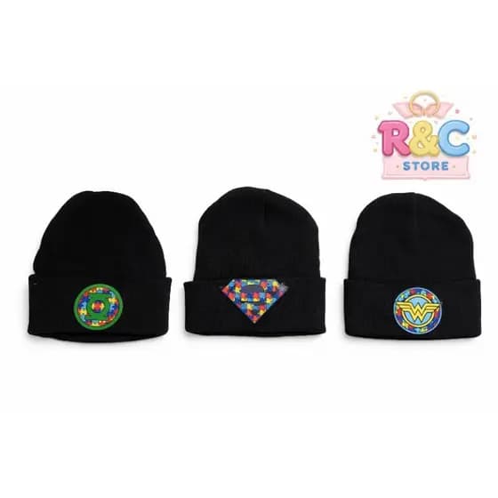 Gorro Infantil Autismo Super Heróis | Confortável | R&C STORE