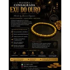 Pulseira de Prosperidade – Exu do Ouro