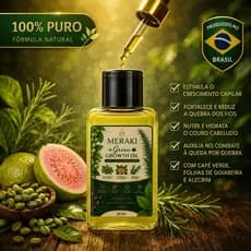 Green Growth Oil – Óleo Capilar Fortalecedor óleo de goiabeira