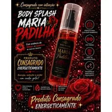 Body Splash Mistério das Moças | Atração Sedução Poder | Pomba Gira | Umbanda | Body Splash
