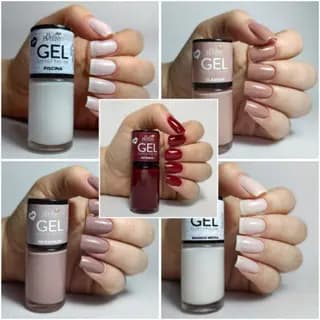 Esmalte Bella Brazil Efeito Gel 9ml Seca Sem Cabine Cremoso