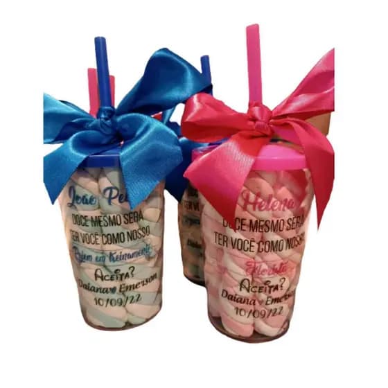 03 COPOS PERSONALIZADOS COM TAMPA E CANUDO - ACRÍLICO 480 ML