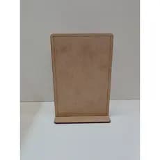 kit porta foto totem painel cenário festa mdf cru enfeite 10x15 cm enfeite de mesa
