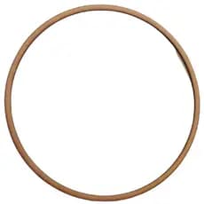 12 Aros Mdf Crú 3mm 40 Cm E 1 Cm Largura Guirlanda Moldura