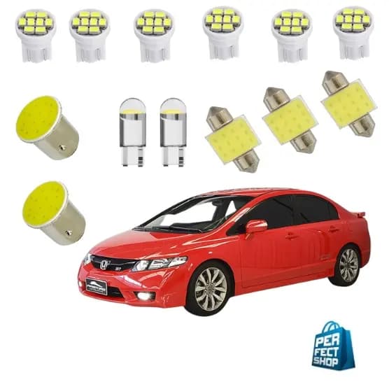 Kit Lampadas Led Honda New Civic 2007 2008 2009 2010 2011