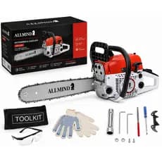 Motosserra a gasolina 78cc profissional sabre 20" alta potência para corte pesado