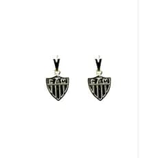 2 Pingentes Atléticoo Galoo Prata banhada 925