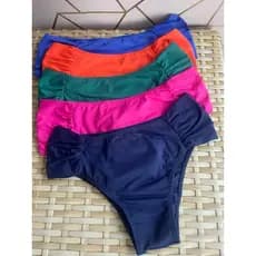 biquíni calcinha avulsa bom bom larga alta qualidade slim e plus size