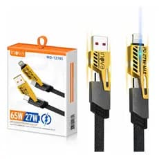 Cabo Carregamento Rápido 4 em 1 TURBO 65W/27W cabo tipo c e iphone acessórios original INOVA ENVIO IMEDIATO