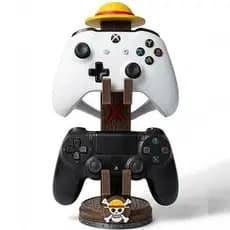 Suporte Duplo Compativel Controle Gamer Xbox PlayStation Switch Pro – One Piece
