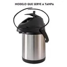 GARRAFA TÉRMICA INOX 2,5 LITROS TERERÉ CHIMARRÃO OU CAFÉ LANCHONETE