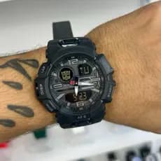 Relogio Masculino 50MM Militar Robusto Modelo Transformes Edição especial Multifuncional Digital Analogico Envio Rápido