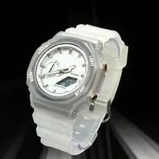 Relógio masculino CARBON borracha TRANSPARENTE PRESENTE PROMO TODAS CORES
