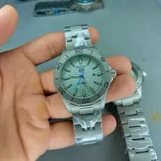 Mega Promoção de Lançamento Relogio Masculino luxo Tag x Aquaracer 41MM aço fosco + Calendário + Bateria extra + caixa
