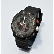 [LK01]Relógio Masculino Analógico Digital Esportivo Pulseira de Borracha Resisten