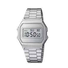 Relogio Feminino Masculino LED com pulseira de aço moda feminina