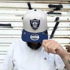 Boné New Era 9Seventy Stretch Snap Las Vegas Raiders NFL
