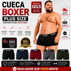 Cueca GG3 G3 Boxer Masculino