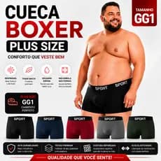 Cueca GG1 G1 plus size masculino