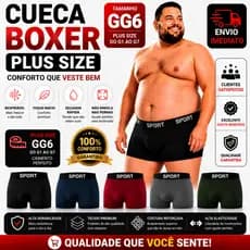Cueca GG6 G6 extra grande masculino
