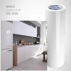 Papel Adesivo Contact Branco com 10 Metros promoção imperdível
