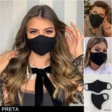 Kit 10 Máscaras 3D unissex atacado e varejo lavável e confortável todas as cores promoção unica