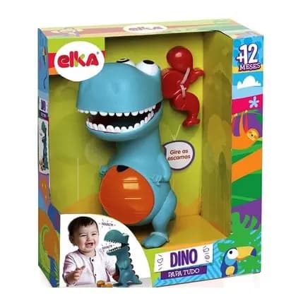 Dinossauro Dino Papa Tudo Super Divertido  972 - Elka promoção imperdível