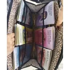Bolsa de campo JW com alça de ombro com ZIPER / Pregação / Ministério / TJ