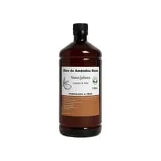 Óleo de Amêndoas 100% Puro 1 Litro Óleo Vegetal Corporal e Capilar Novabelleza