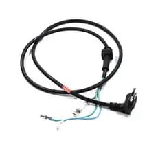CABO FORÇA TRIPOLAR MICROONDAS 90º 1,2M 16A 250V PRETO