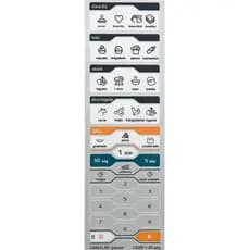 MEMBRANA MICROONDAS MIDEA MTAG41 MTAG42 21.36.008
