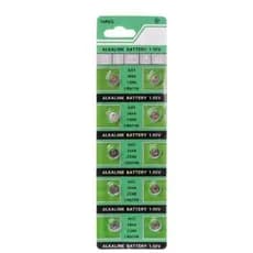 Pilha Botão LR621 / AG1 / CX60 - 2 pilhas - Bateria Alcalina Energy Lr621 1.55v Blister 2 Unidades