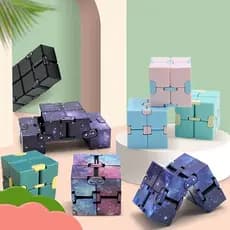 Pop Fidget Cubo Magico Cubo Infinito Antiestresse Infinity Cube Antistress