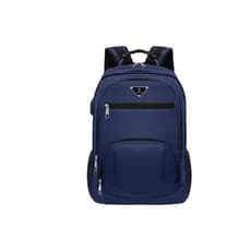 Mochila Masculino Reforçada Notebook 16' Escolar Alça De  Cabo Aço Com  Saída USB e Fone