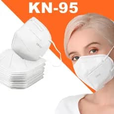 KIT 50 Máscara Pff2 Branca Kn95 Pronta Entrega ENVIO IMEDIATO