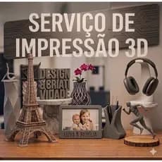 Serviço de Impressão 3D Profissional: Criatividade e Design na Sua Casa.