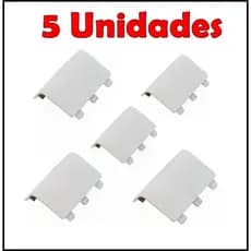 5 Tampas Suporte Traseira Pilha Bateria Controle Manete Xbox One Fat ou S / Xbox One S X